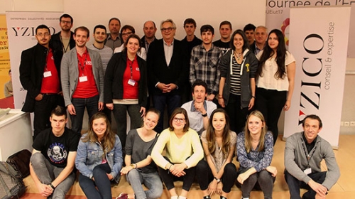 Journée de l'entrepreneuriat à l'iut nancy brabois le 11 mai 2017